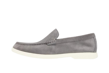 Loro Piana Gray Men's Loafers