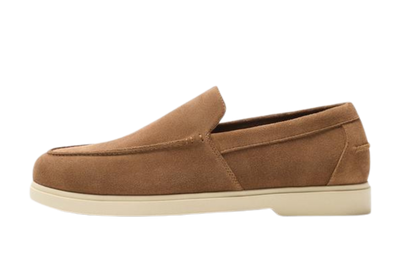 Loro Piana Brown Men's Loafers